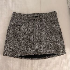 rag & bone Itty Bitty Tweed Miniskirt